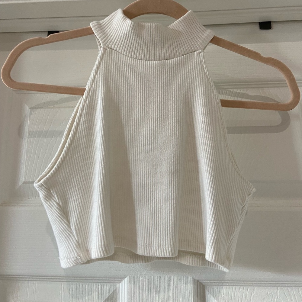 Zara cropped turtleneck